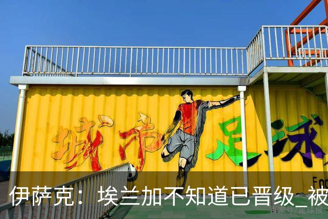 伊萨克：埃兰加不知道已晋级 被我小小训了一顿！怪不得他不高兴